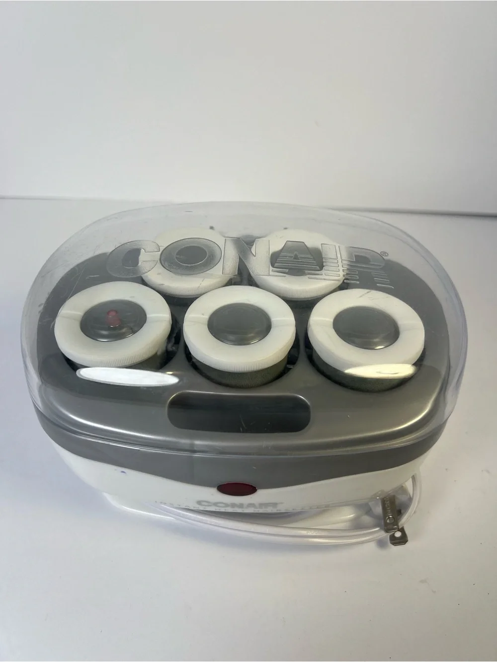 Conair Instant Heat Hairsetter 5 Jumbo Hot Rollers Travel Set Dual Voltage Hair